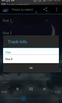 Dua Islamic Ringtone android App screenshot 0