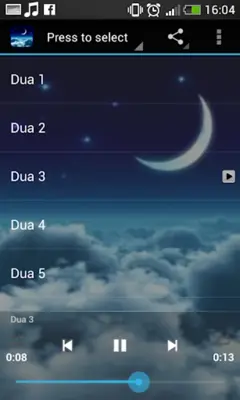 Dua Islamic Ringtone android App screenshot 2