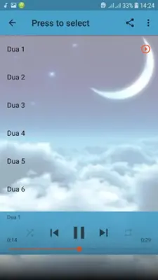 Dua Islamic Ringtone android App screenshot 4